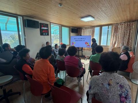 공주 신풍면, 조평1리·산정3리 경로당 순회 교육…성별·문화 차이에 따른 편견 줄인다