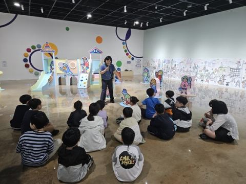 대전시립미술관, 초등 특수학급 맞춤형 교육프로그램 '함께 나누고 즐기는 미술관' 성료
