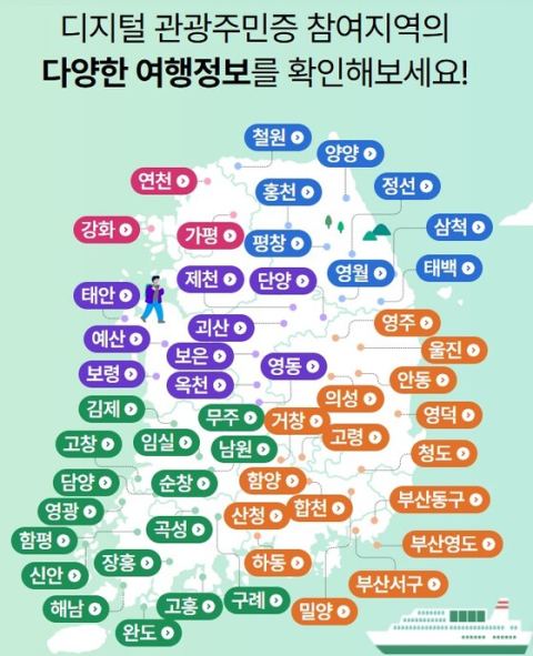 여름 휴가철 여행비 아끼는 공공서비스 3가지…디지털관광주민증·1330·근로자 휴가 지원
