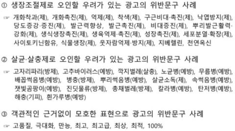 농관원, 온라인 비료 거짓·과대광고 163건 적발…유튜브 판매 링크도 차단