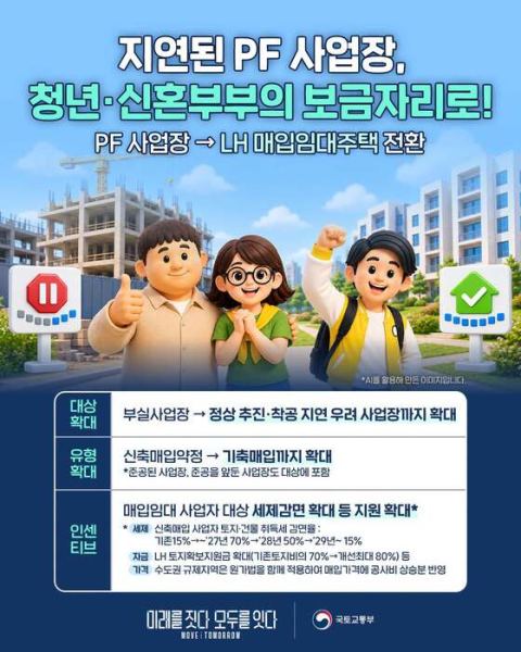 PF·건설사 '돈맥경화' 뚫는다…9월 1일 전담센터 가동