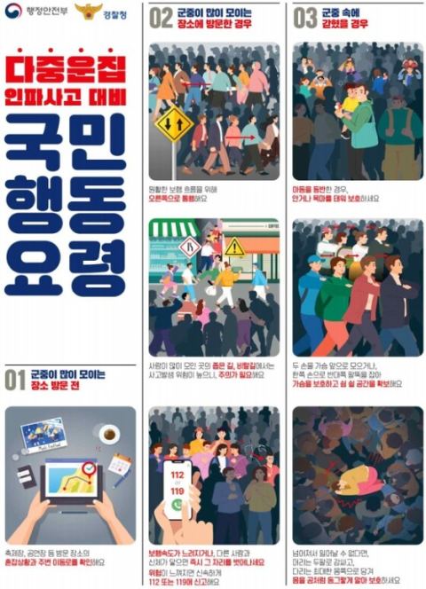 가을 축제 인파사고 막는다…행안부, 전국 50곳 중점관리