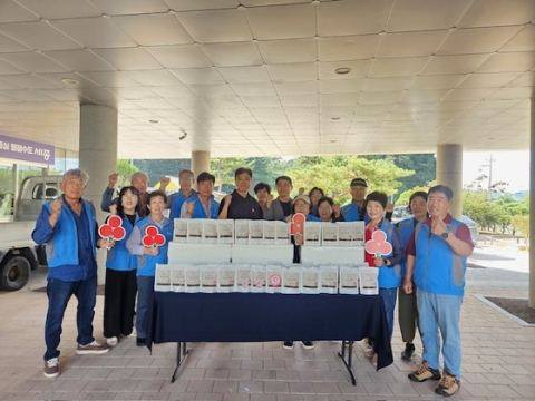 세종 연동면지사협, 취약계층 200가구에 추석 명절나눔행사