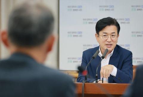 허태정 대전시장 "트램 공사 교통대책 별도 발표하라"…10월부터 성과 내는 3개월 강조